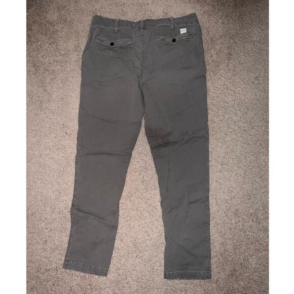 American Eagle Men's Slim Chino Gray Pants size 36 X 32 - Picture 7 of 8